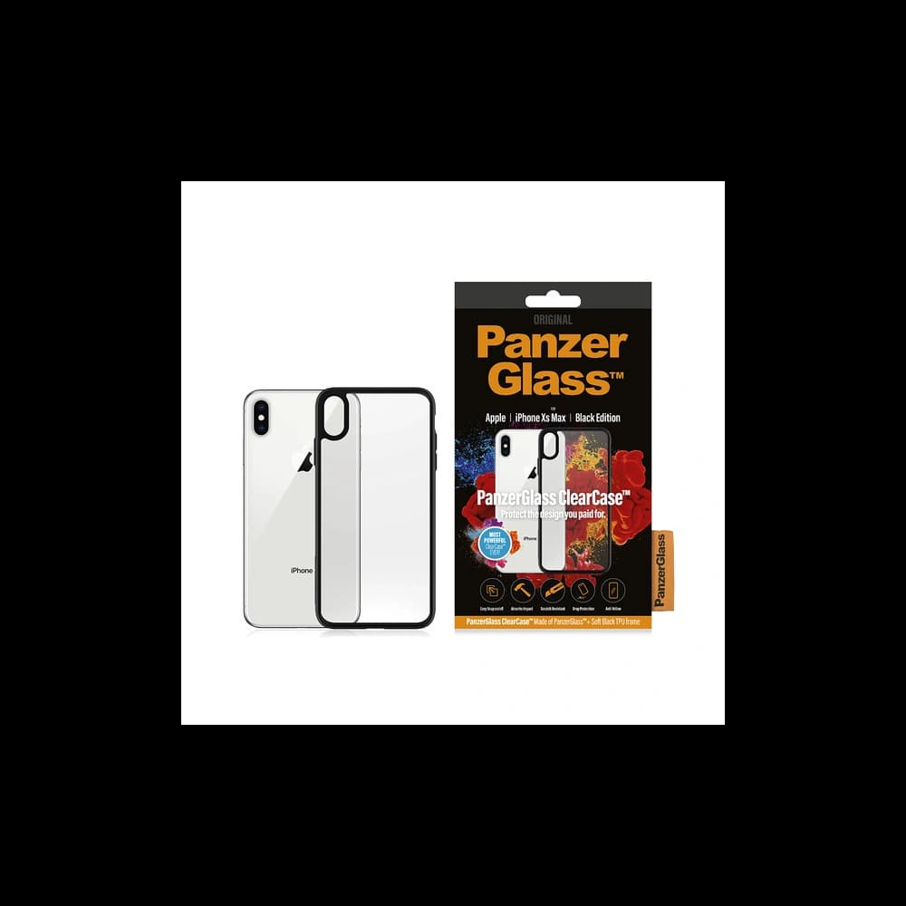 PanzerGlass ClearCase Apple iPhone XS Max black - 1