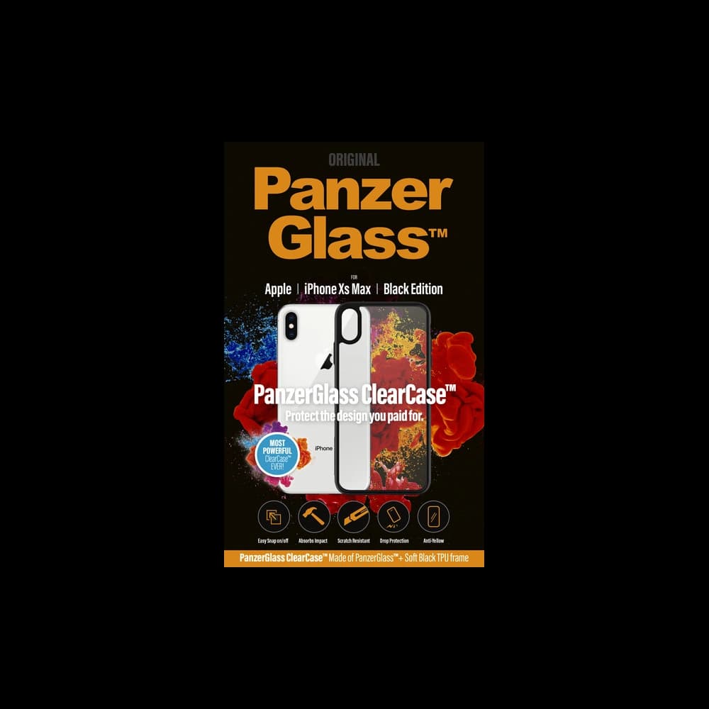 PanzerGlass ClearCase Apple iPhone XS Max black - 2