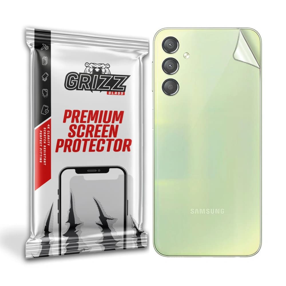 Fólie na zadní stranu GrizzGlass SatinSkin pro Samsung Galaxy A24 4G - 1