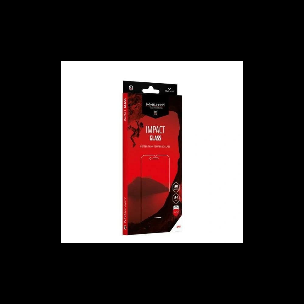 Hibrid de sticlă MyScreen ImpactGLASS Apple iPhone 11 Pro Max/XS Max negru/black - 1