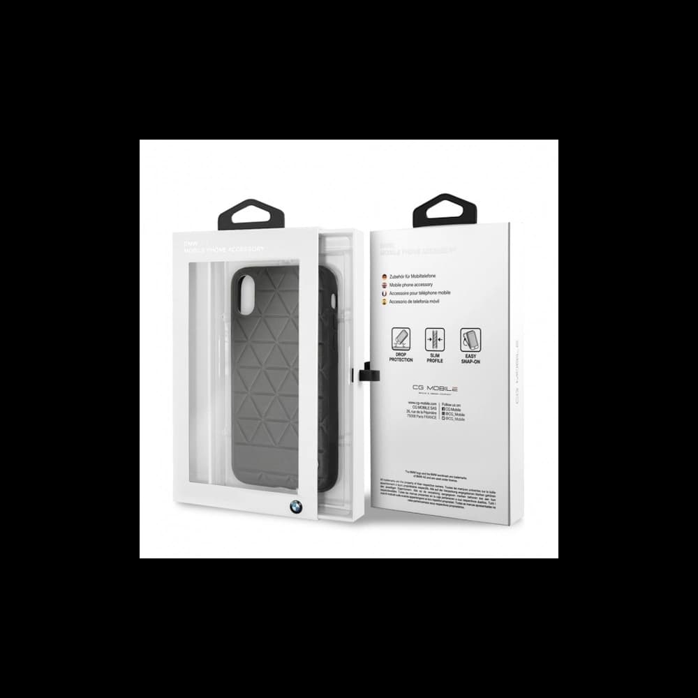 BMW BMHCI65HEXBK Apple iPhone XS Max black hardcase Hexagon - 5