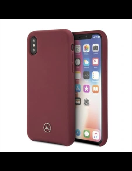Mercedes AMG MEHCPXSILRE Apple iPhone XS/X hardcase red