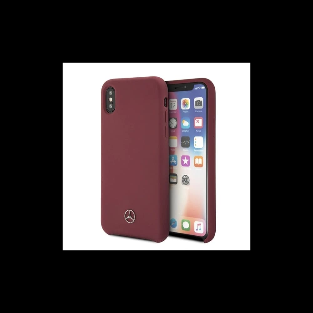 Etui Mercedes AMG MEHCPXSILRE Apple iPhone XS/X hardcase červený/red - 1