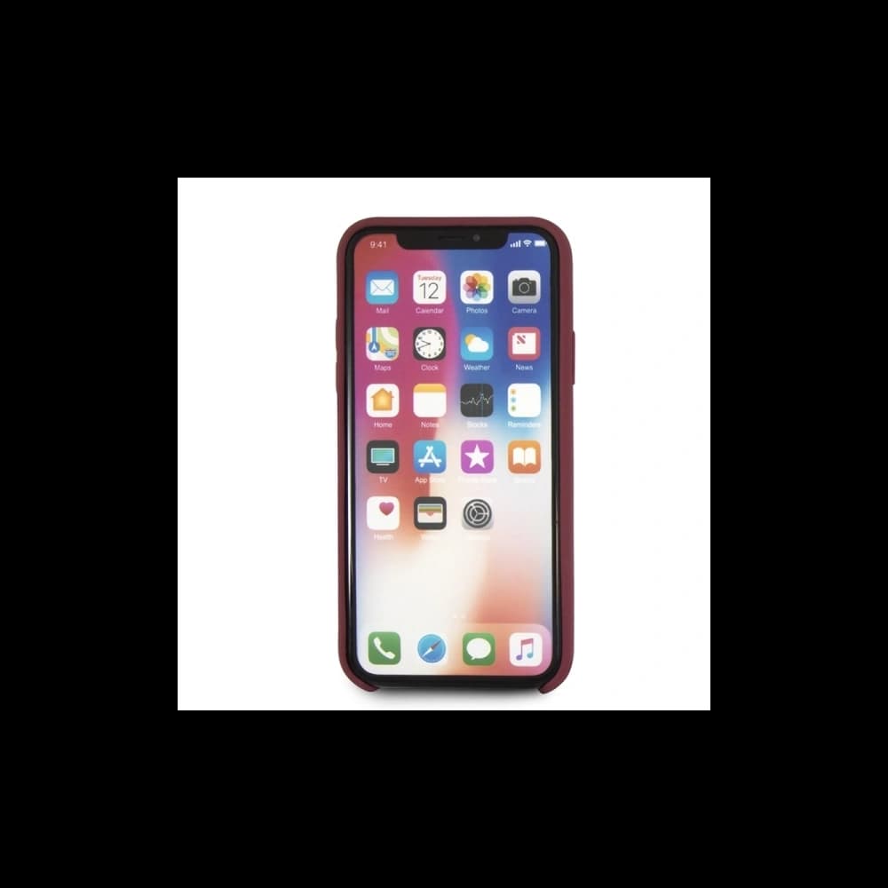 Etui Mercedes AMG MEHCPXSILRE Apple iPhone XS/X hardcase červený/red - 4