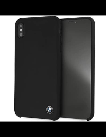 BMW BMHCI65SILBK Apple iPhone XS Max black hardcase Silicone