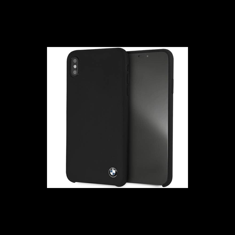 BMW BMHCI65SILBK Apple iPhone XS Max black hardcase Silicone - 1
