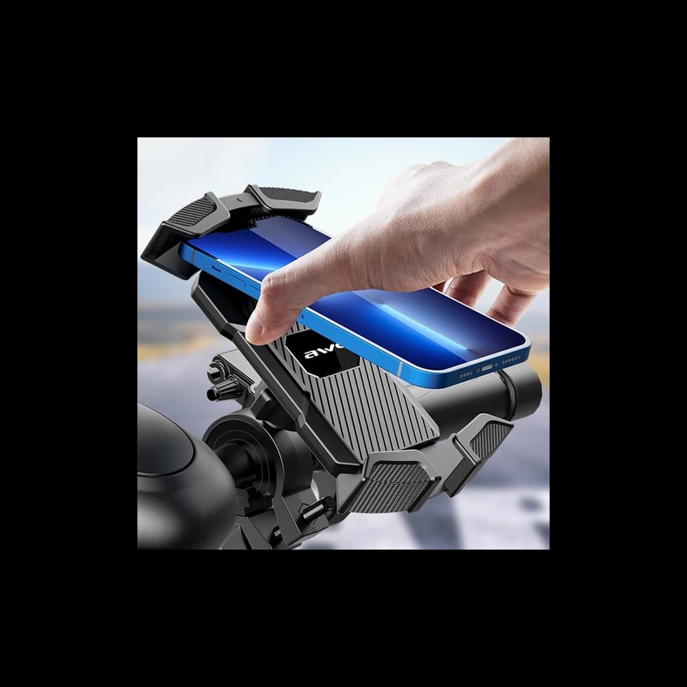 AWEI X47 Fahrradträger für Rahmen schwarz/schwarz - 3