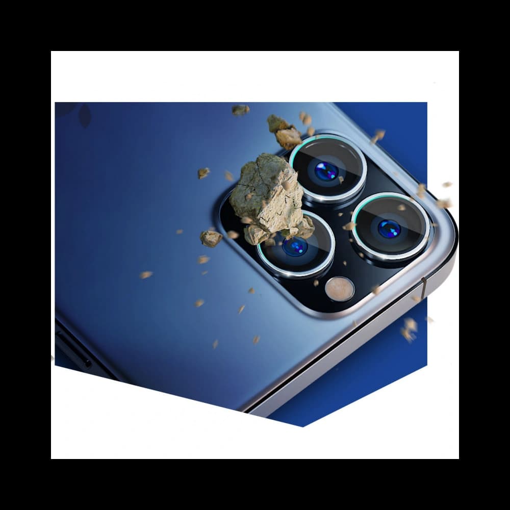 Hybридní sklo na objektiv fotoaparátu 3MK Lens Protection Pro Samsung Galaxy A24 4G černé/black - 3