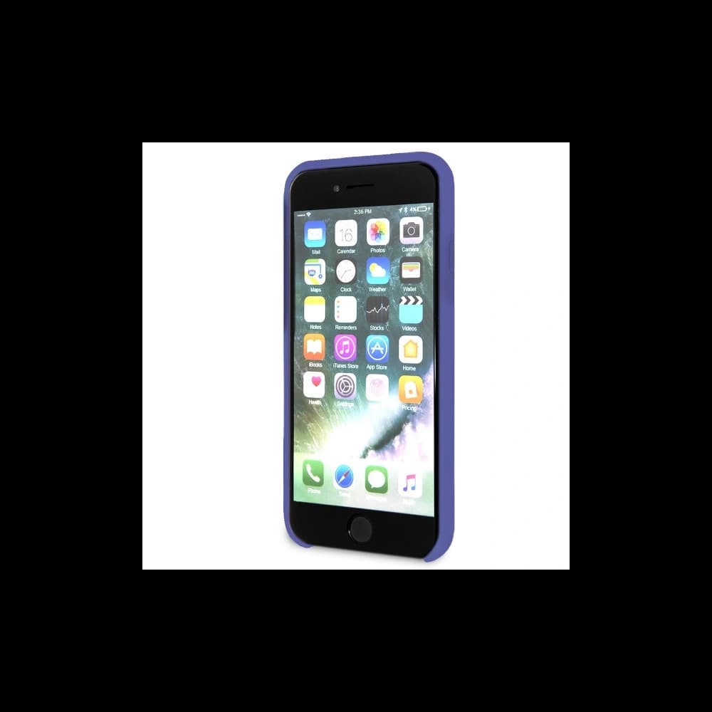 Guess GUHCI8LSGLUV Apple iPhone 8/7 purple hard case Silicone - 6