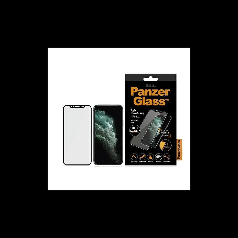 PanzerGlass E2E Super+ Apple iPhone 11 Pro Max/XS Max Case Friendly CamSlider black - 1