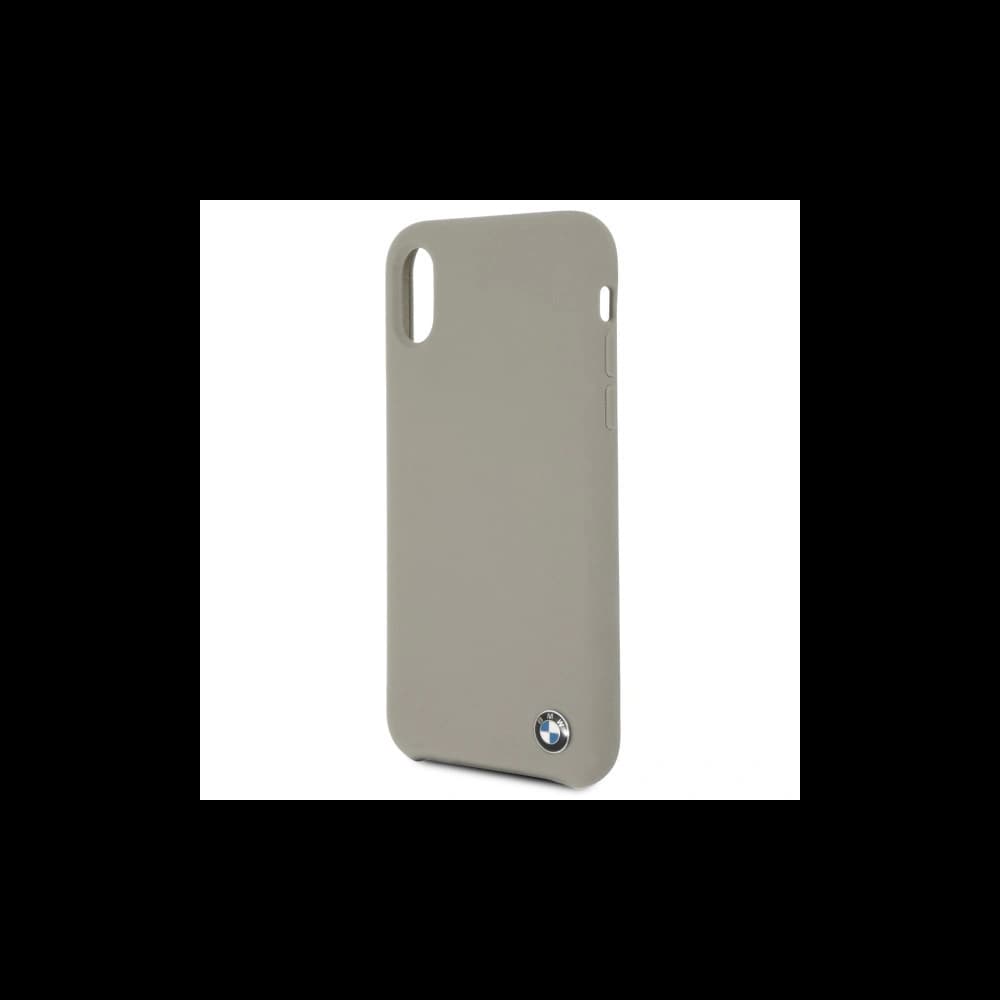 Etui BMW BMHCPXSILTA Apple iPhone X bej/taupe hardcase silicone - 3