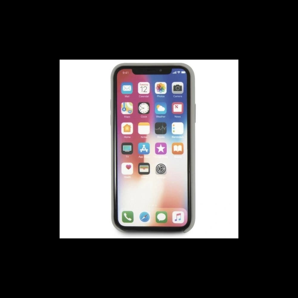 Etui BMW BMHCPXSILTA Apple iPhone X bej/taupe hardcase silicone - 8