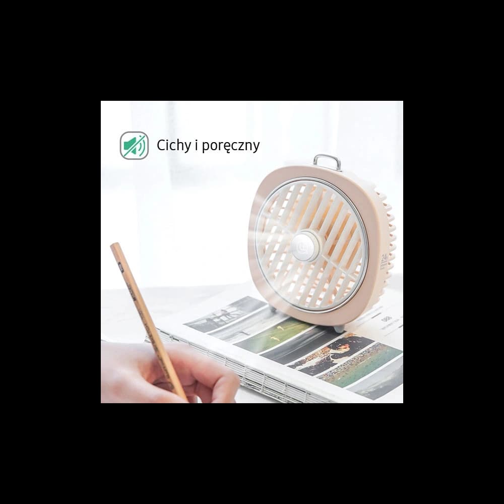 USAMS szélkerék lámpával rózsaszín/pink (US-ZB065) - 9