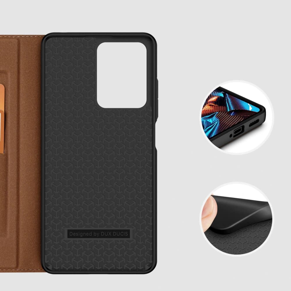 Dux Ducis Skin X2 Xiaomi Redmi Note 12 Pro/POCO X5 Pro 5G brown - 11