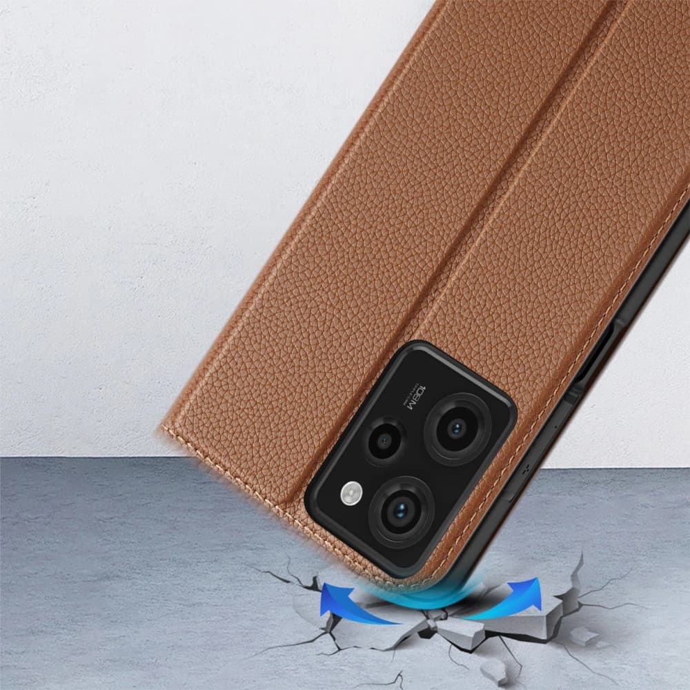 Dux Ducis Skin X2 Xiaomi Redmi Note 12 Pro/POCO X5 Pro 5G brown - 13