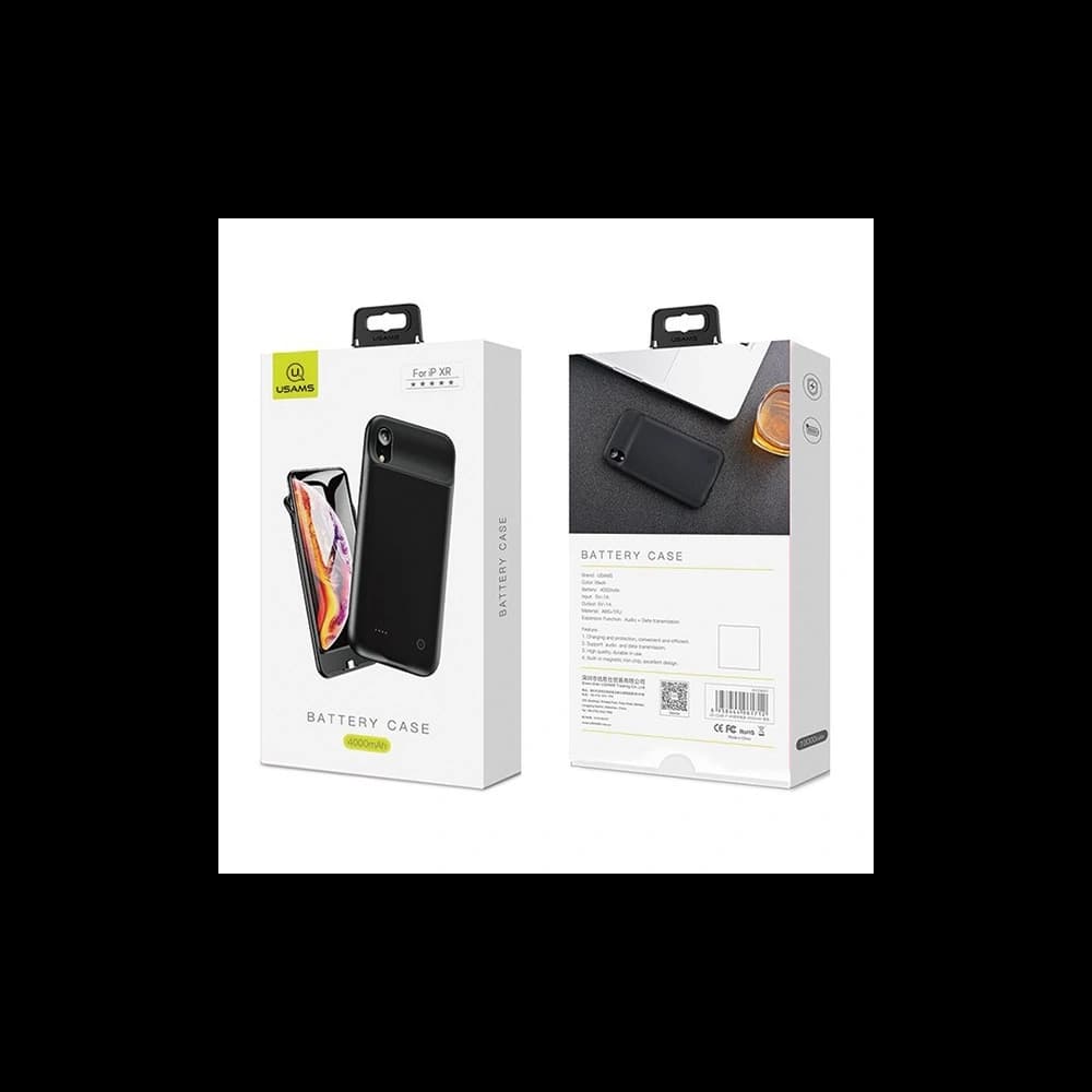 USAMS Power Case Apple iPhone XS Max 4000mAh black (US-CD69) - 4