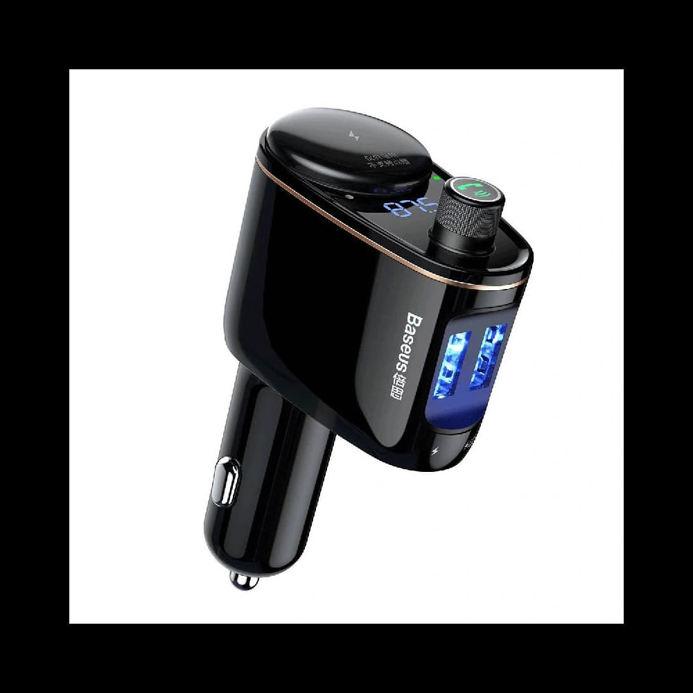 Transmițător auto Baseus Bluetooth MP3 S-06 (negru) - 2
