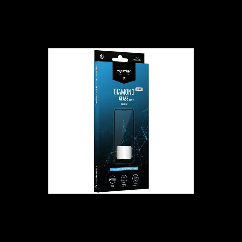 Edzett üveg MyScreen Diamond Glass Edge Lite FG Xiaomi Poco X5 5G/X5 Pro 5G fekete/black Full Glue - 1