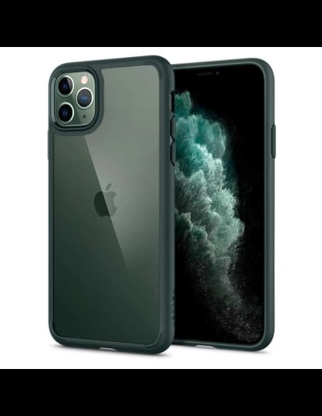 Case Spigen Ultra Hybrid Apple iPhone 11 Pro Mitternachtsgrün