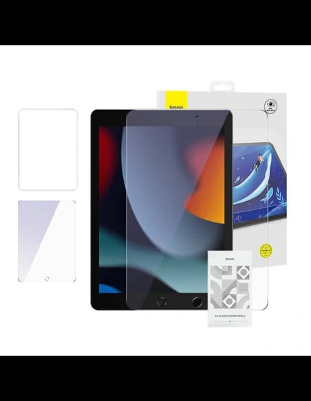 Sticlă securizată Baseus Crystal 0.3mm Apple iPad 10.2 2019/2020/2021 (7, 8, 9 gen)/iPad Air 10.5 2019 (3 gen)
