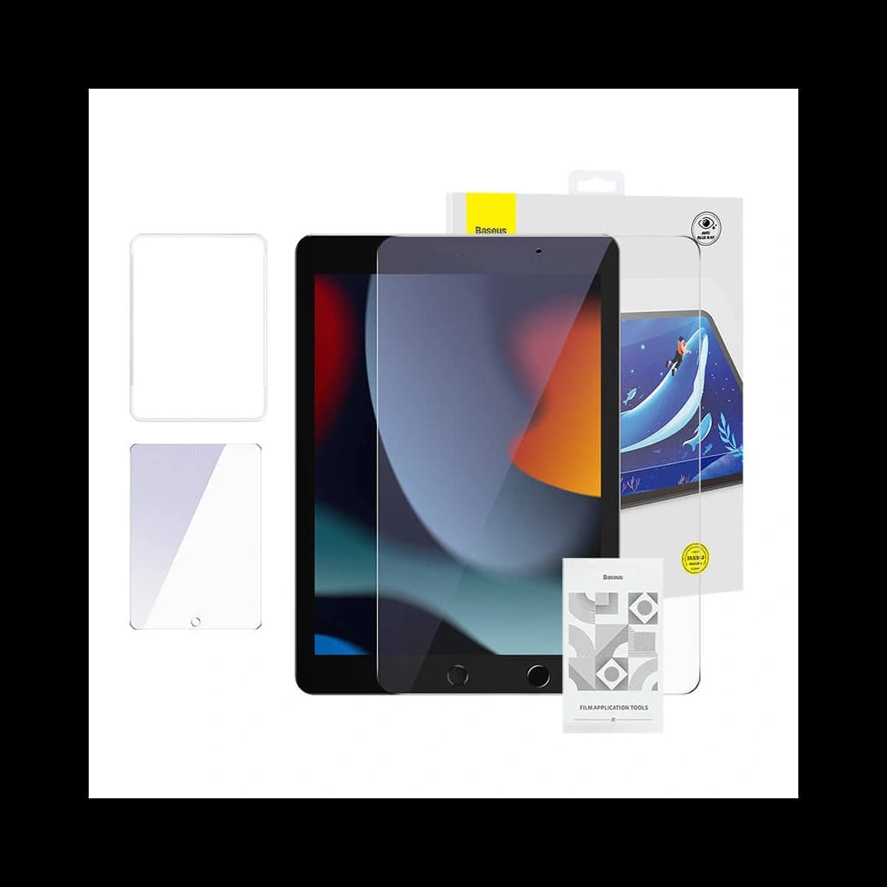 Tvrzené sklo Baseus Crystal 0.3mm Apple iPad 10.2 2019/2020/2021 (7, 8, 9 gen)/iPad Air 10.5 2019 (3 gen) - 1