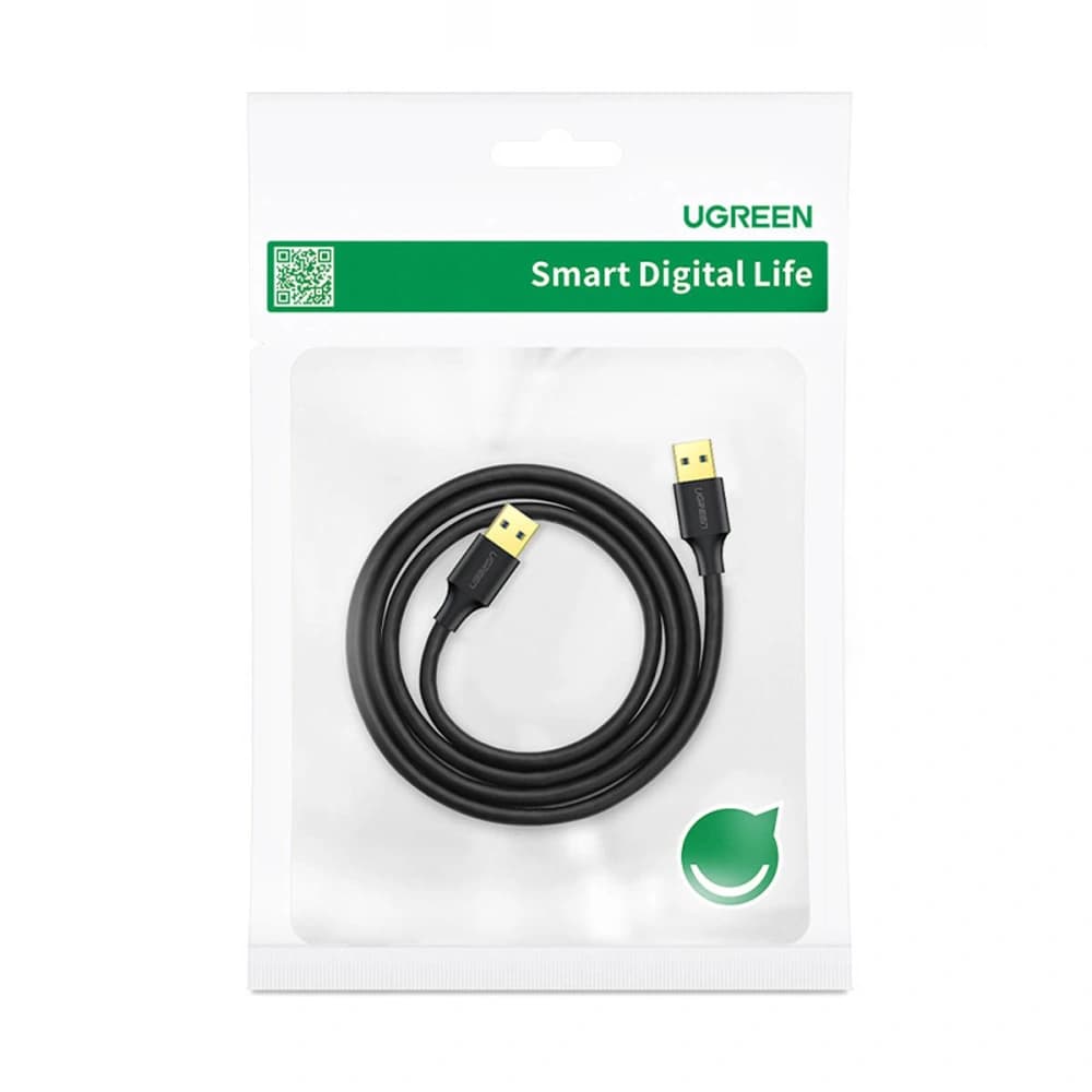 UGREEN US128 USB-A/USB-A USB 3.0 5Gb/s 0.5m fekete - 10