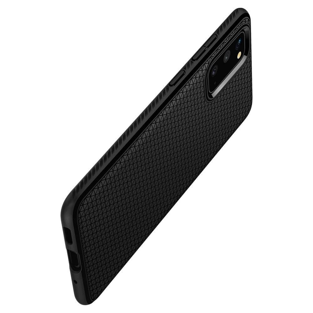Etui Spigen Liquid Air Samsung Galaxy S20 Matná černá - 7
