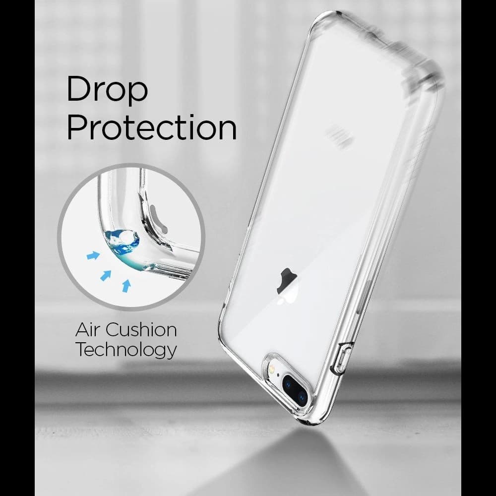 Etui Spigen Ultra Hybrid 2 Apple iPhone 8/7 Plus Crystal Clear - 3