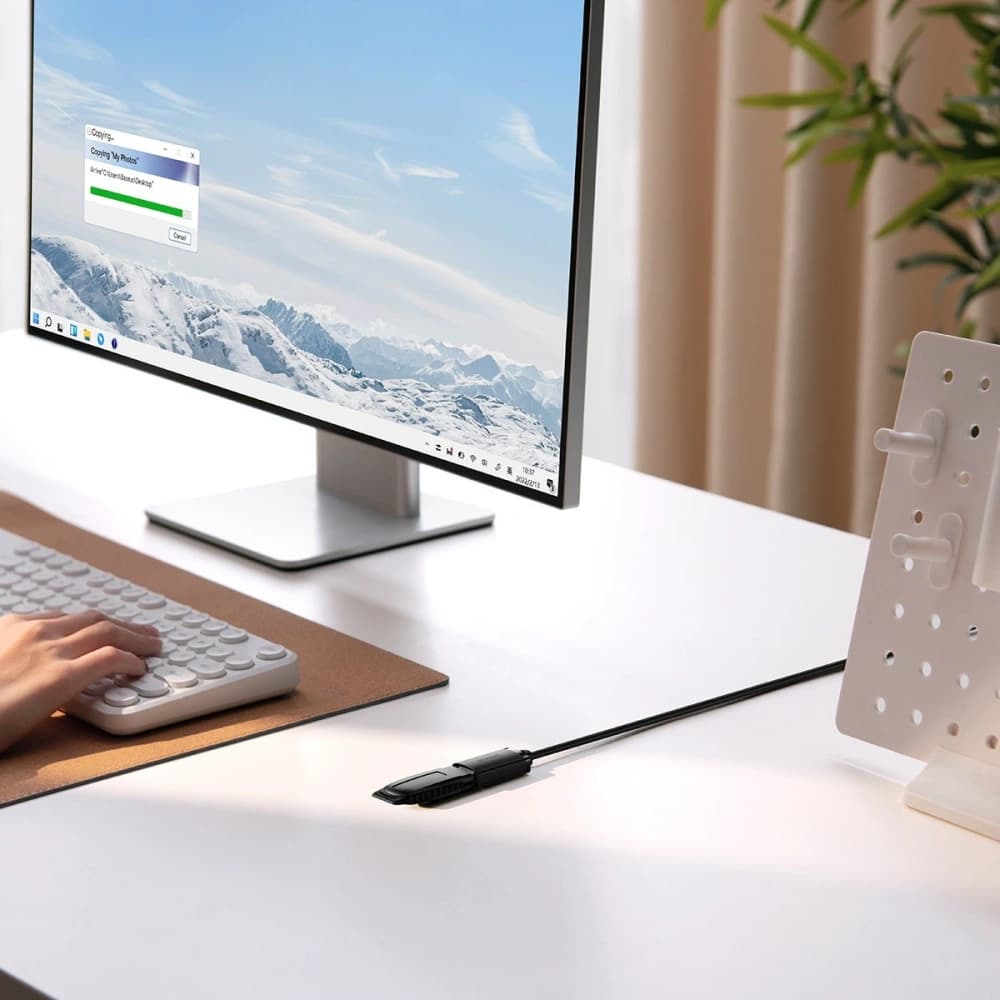 Kabel prodlužovací Baseus AirJoy Series USB-A 3.0 1.5m černý - 9