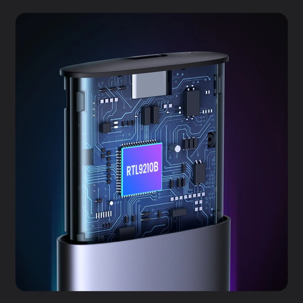 UGREEN CM400 M.2 SSD Enclosure USB 3.2 Gen 2 (SuperSpeed USB 10Gbps) gray - 4