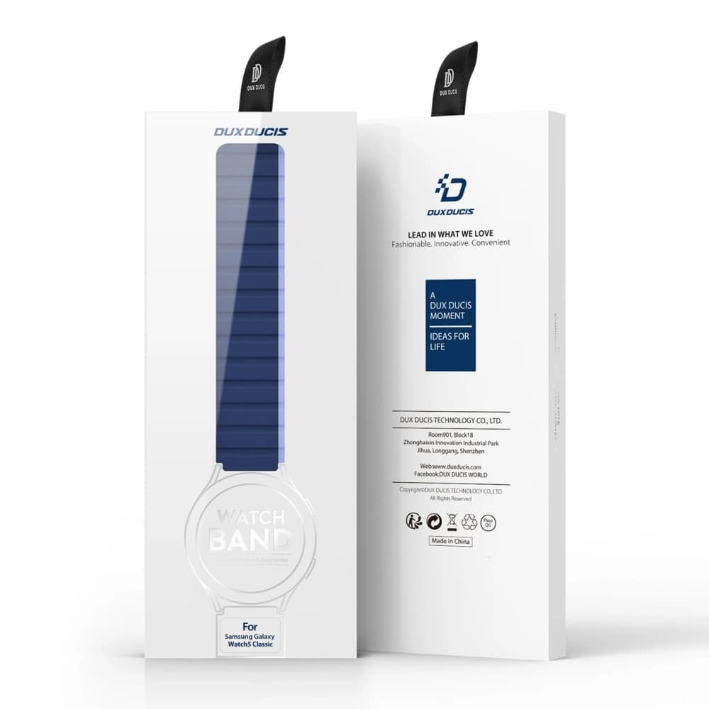 Páska magnetická Dux Ducis Strap (22mm LD Version) Samsung Galaxy Watch 3 45mm/S3/Huawei Watch Ultimate/GT3 SE 46mm modrá - 12