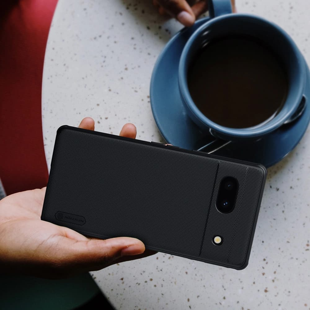 Etui Nillkin Super Frosted Shield Pro Google Pixel 7a czarne - 16