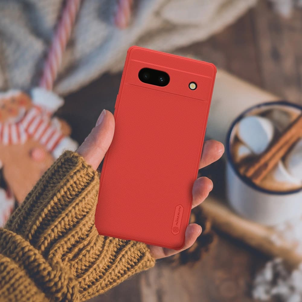 Etui Nillkin Super Frosted Shield Pro Google Pixel 7a czarne - 17