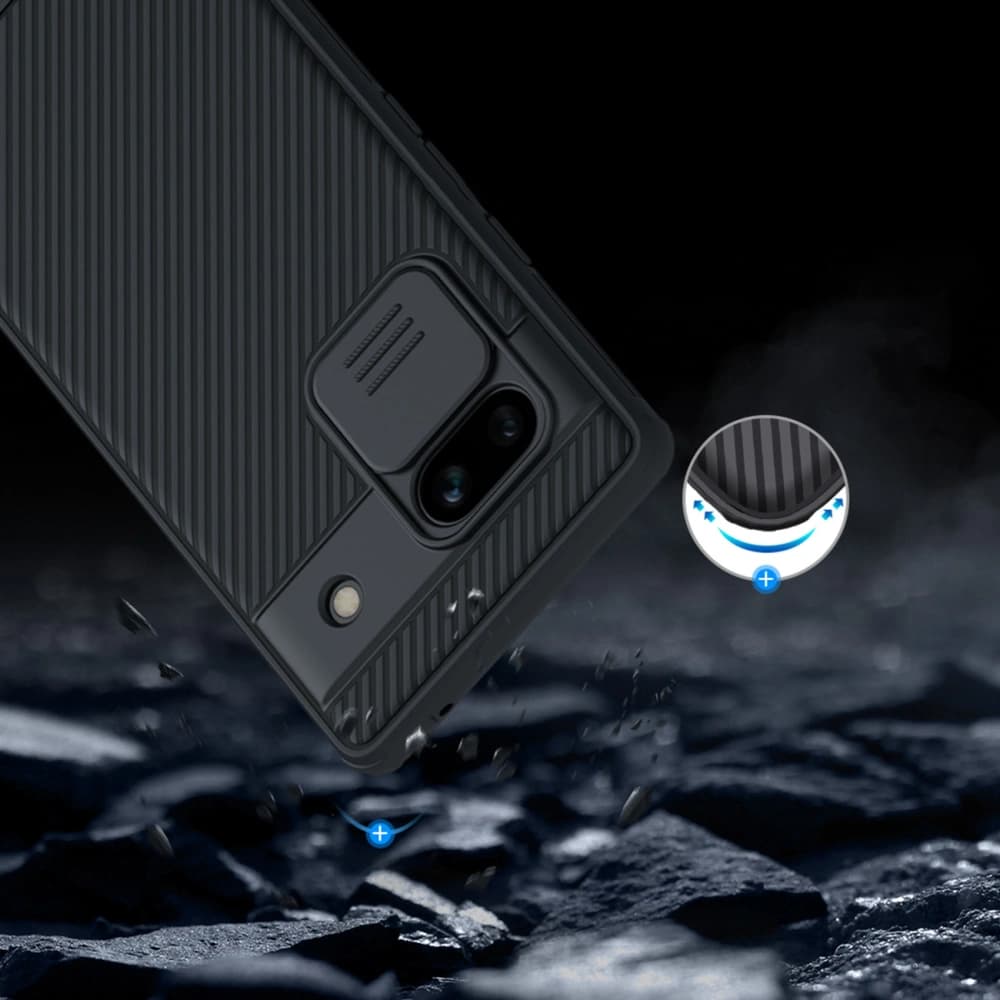 Etui Nillkin CamShield Pro Google Pixel 7a fekete - 13