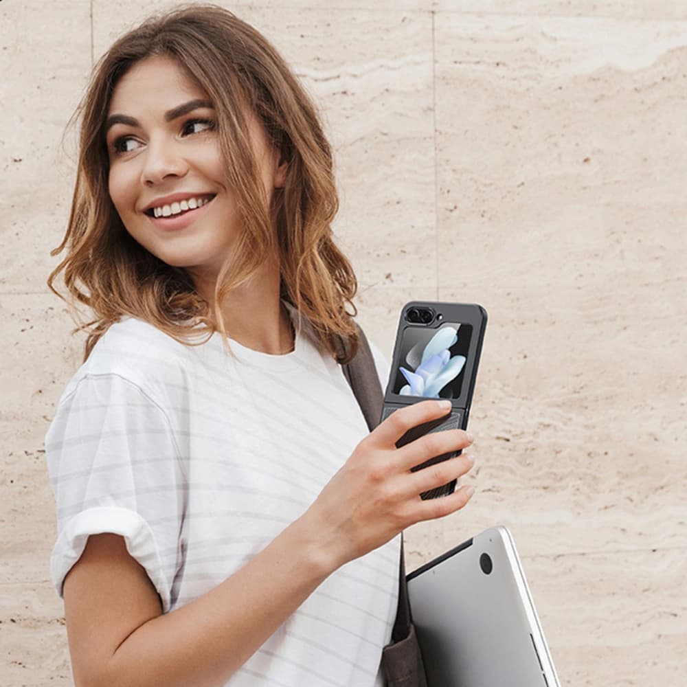 Etui Dux Ducis Aimo Mag Samsung Galaxy Z Flip 5 černé - 12