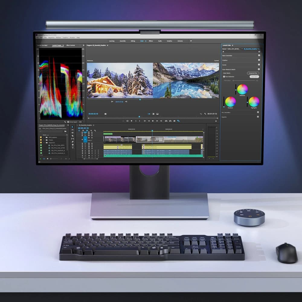 Lampă pentru monitor Choetech Elesense E1129 LED negru [2 PACK] - 3