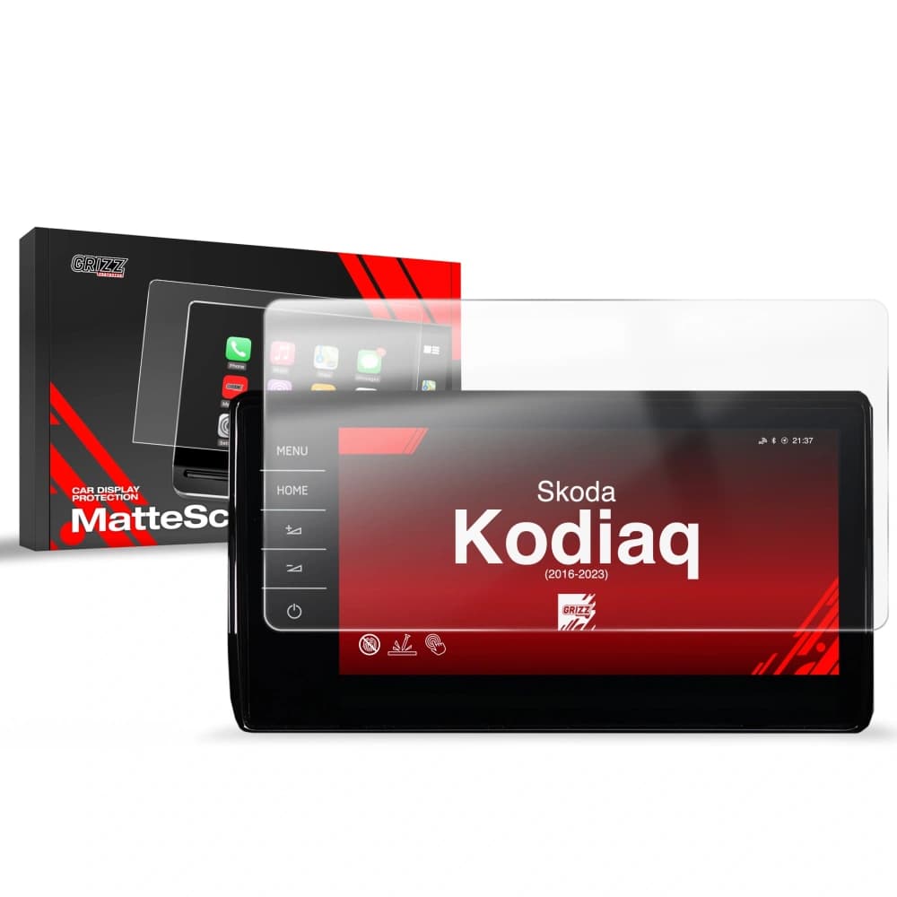 Matte GrizzGlass CarDisplay Protection Skoda Kodiaq 9,2" Columbus (2016-2023) - 1