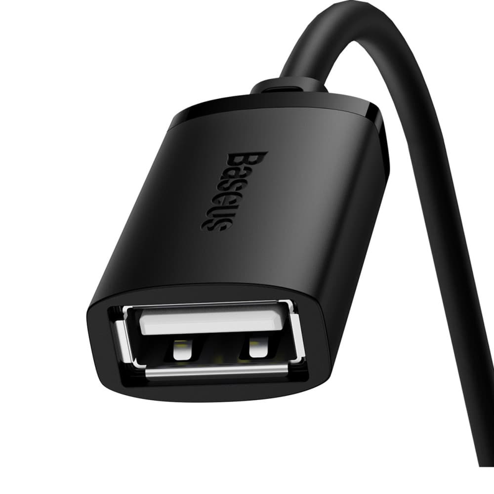 Kábel Hosszabbító Baseus AirJoy Sorozat USB 2.0 0.5m fekete - 4