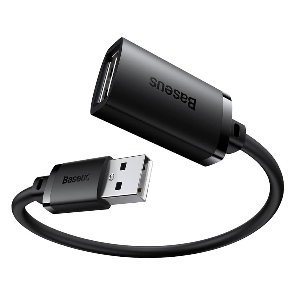 Kábel Hosszabbító Baseus AirJoy Sorozat USB 2.0 0.5m fekete - 5