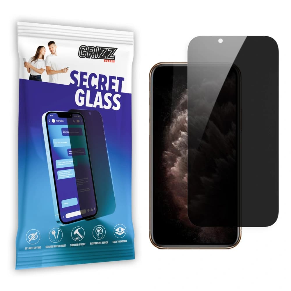 GrizzGlass Matte SecretGlass Apple iPhone XS Max - 1