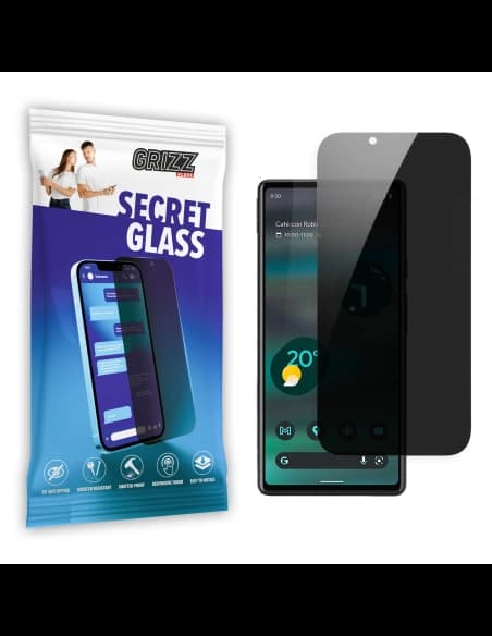 Matowe szkło prywatyzujące GrizzGlass SecretGlass do Google Pixel 7A