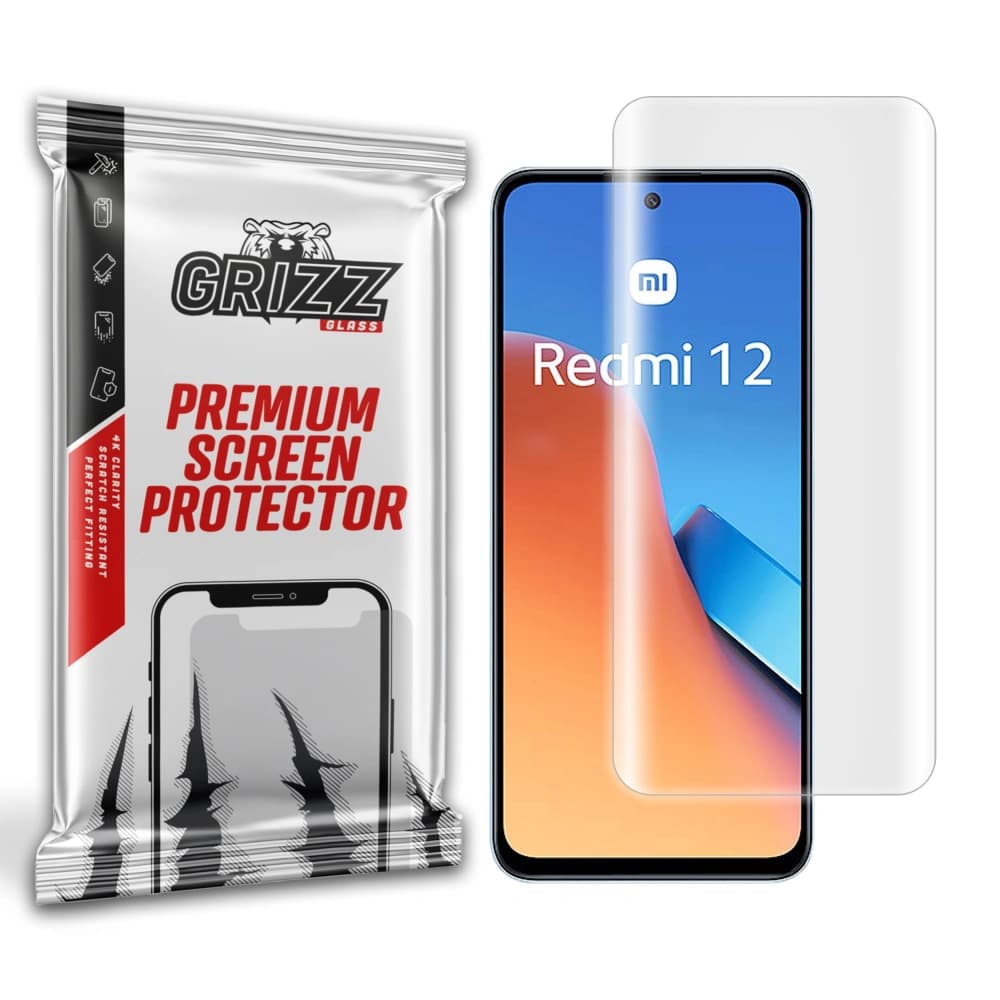 GrizzGlass Xiaomi Hydrogel-Folie Hydrofilm für Redmi 12 - 1