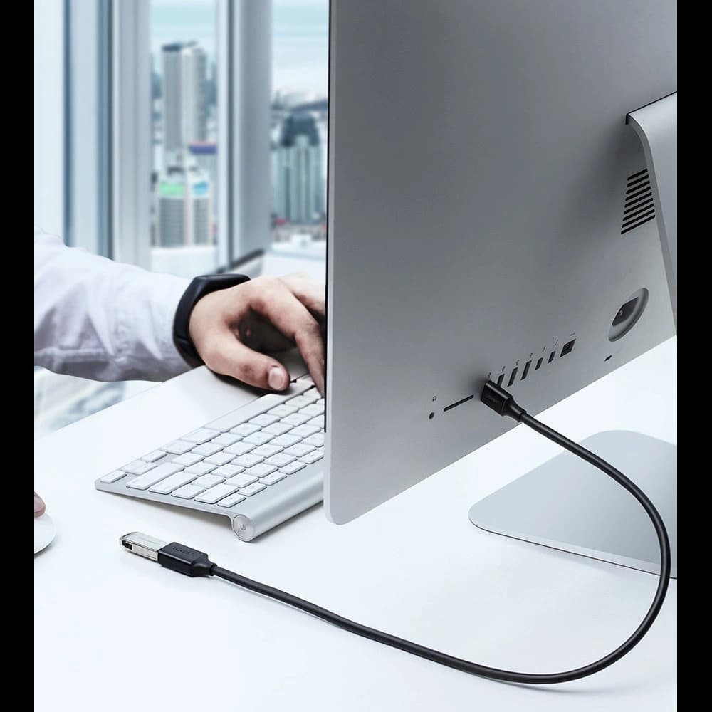UGREEN US129 USB-A 3.0/USB-A 3.0 cablu prelungitor 2m negru - 3