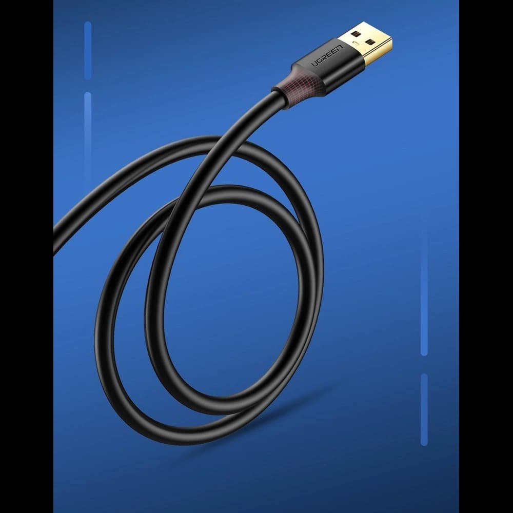 UGREEN US129 USB-A 3.0/USB-A 3.0 cablu prelungitor 2m negru - 6