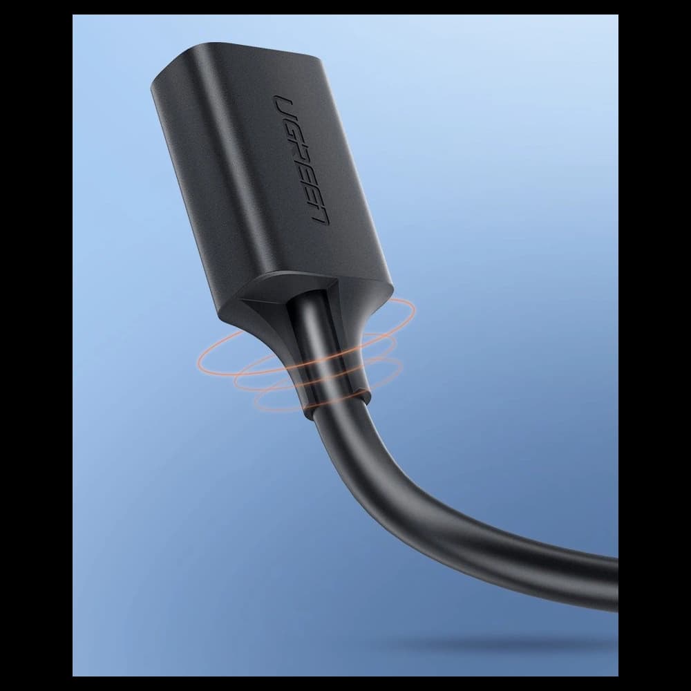UGREEN US129 USB-A 3.0/USB-A 3.0 cablu prelungitor 2m negru - 12