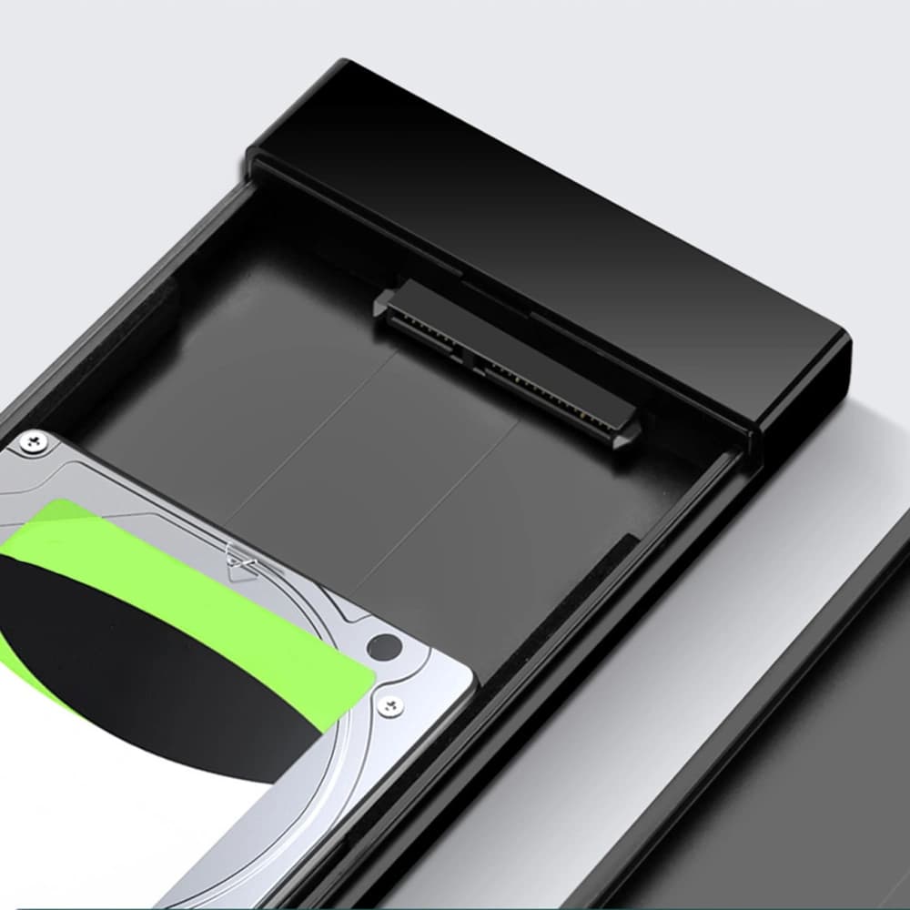 Obal HDD/SSD 2,5 UGREEN US221 SATA 6TB USB-C 3.0 černý - 7