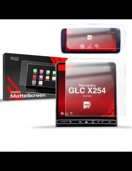 Matte GrizzGlass CarDisplay Protection Mercedes GLC X254 2022-2025 [2in1]