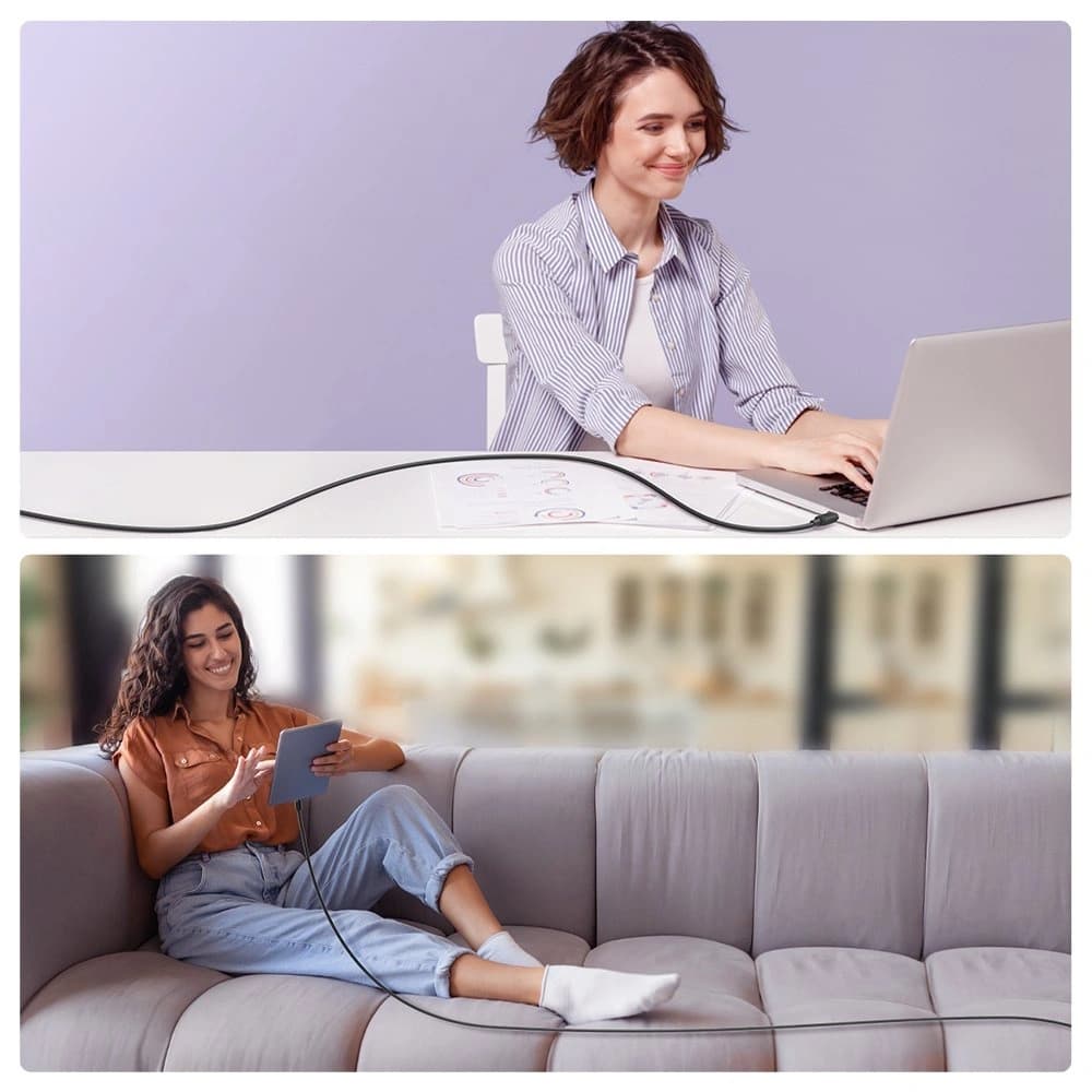 Kábel Joyroom S-AM018A14 USB-A/microUSB 2.4A 2m fekete - 5