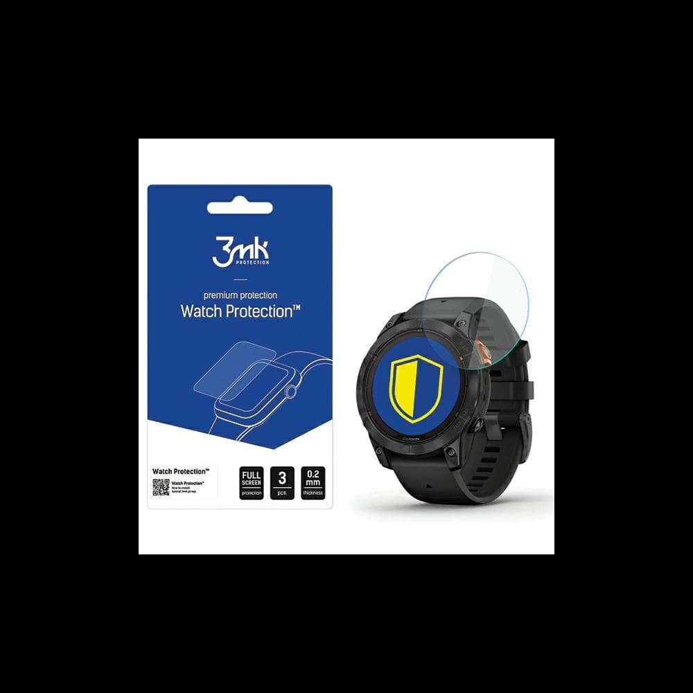 3MK Hybridglas FlexibleGlass Uhr Garmin Fenix 7 Pro Solar - 1