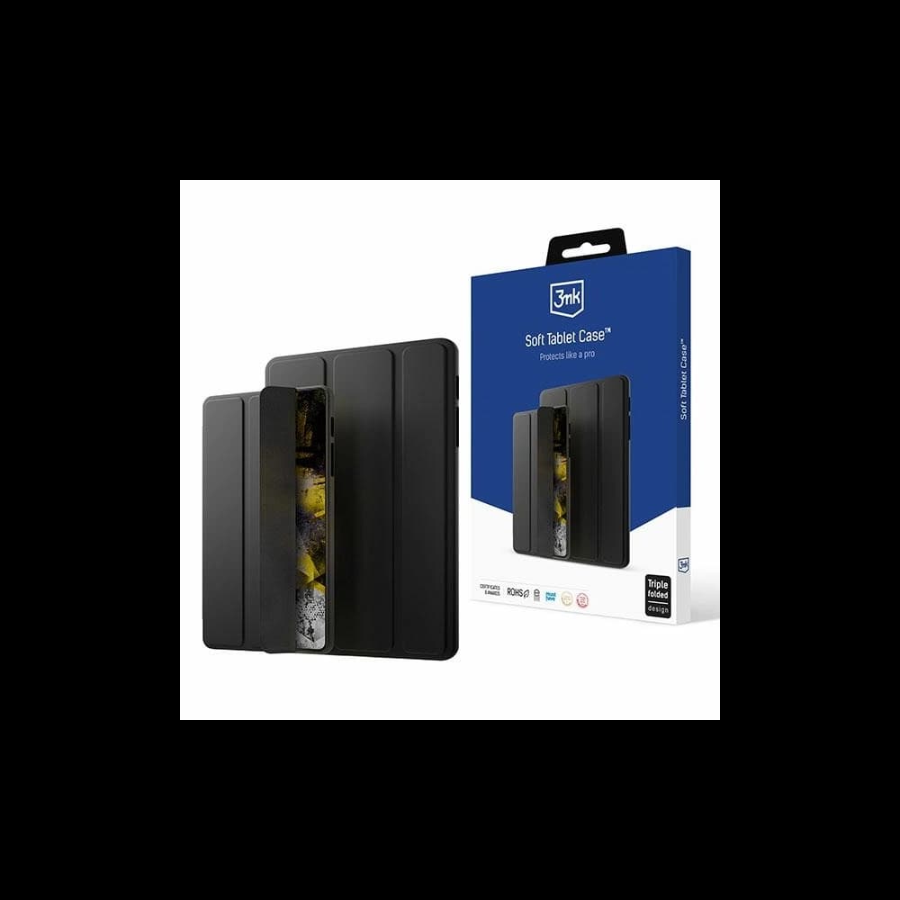 3MK Apple Case Soft Tablet Case iPad mini 7.9 2015/2019 (4. und 5. Generation) schwarz/schwarz - 1